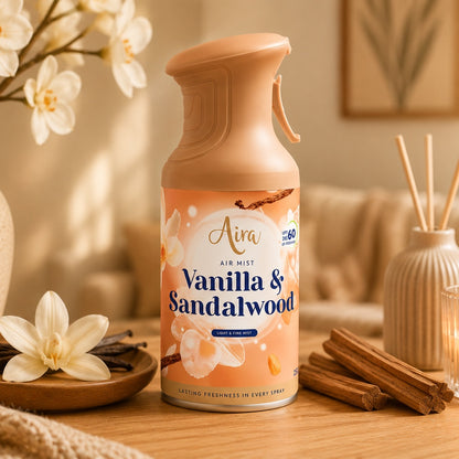 Aira Air Mist Vanilla & Sandalwood 250ml
