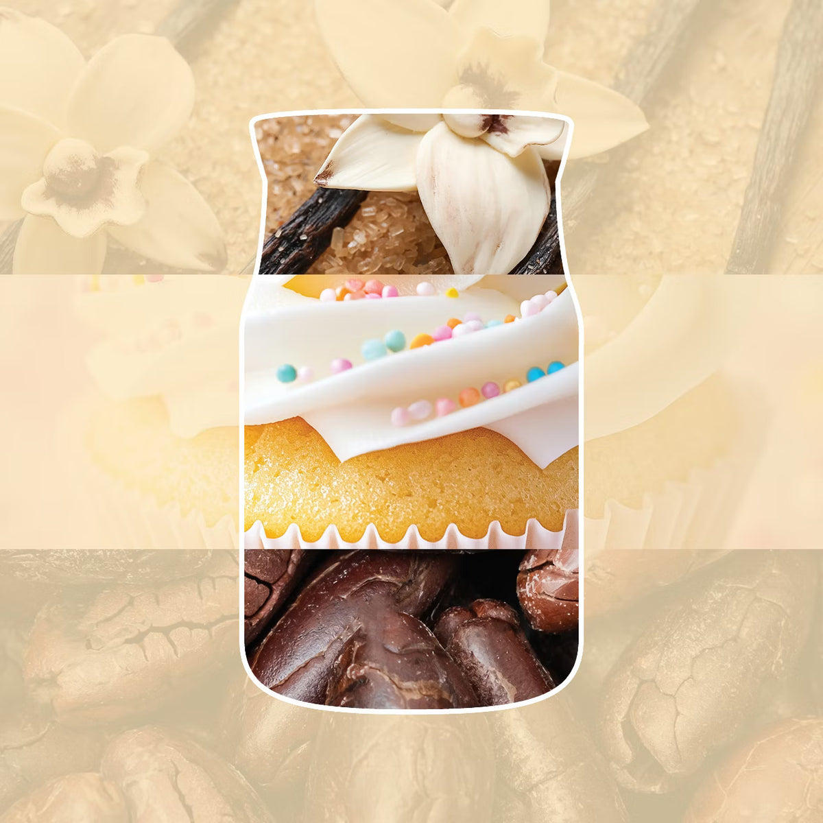 Yankee Candle Car Air Freshener Vanilla Cupcake