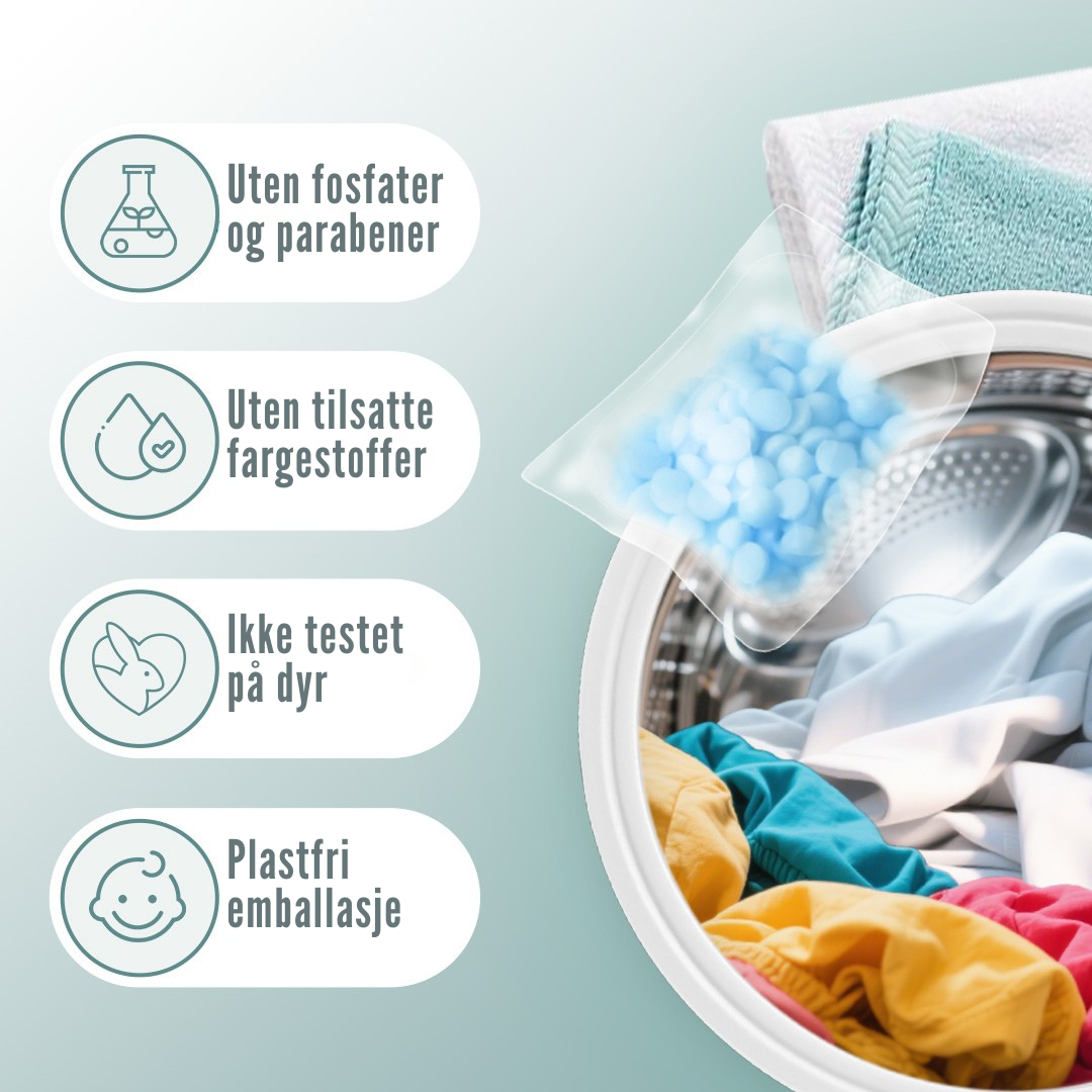 Flekkfritt Duftforsterkende pods Pure Linen 50 stk