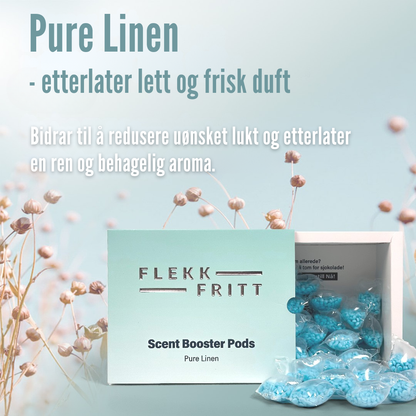 Flekkfritt Duftforsterkende pods Pure Linen 50 stk