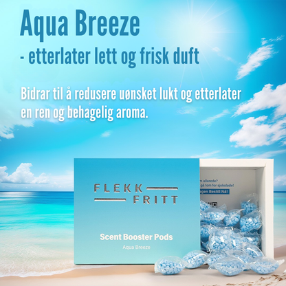 Flekkfritt Duftforsterkende pods Aqua Breeze 50 stk