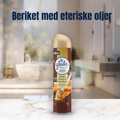 Glade Air Freshener Festive Honey & Chocolate 300ml